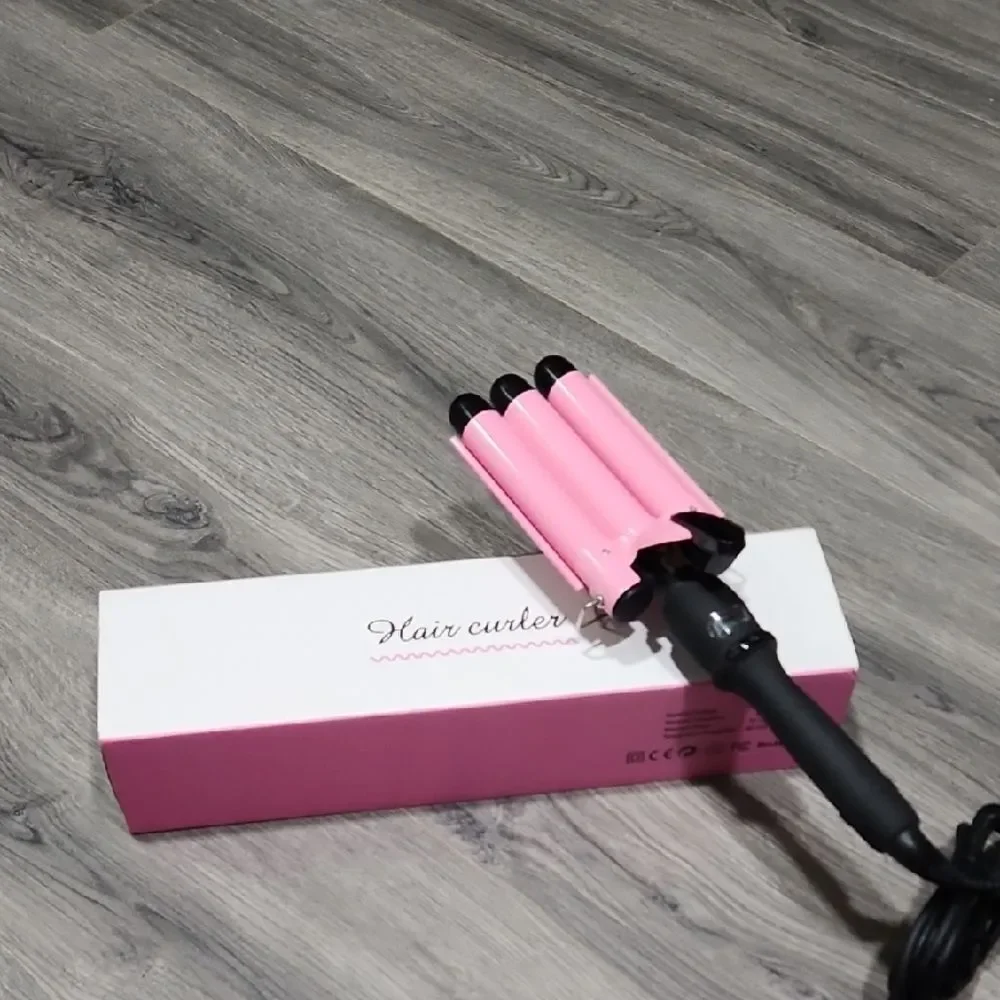 Hair Curler 3 Rod Waver Iron